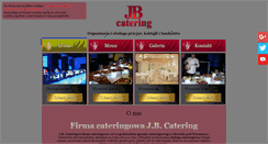 Desktop Screenshot of jbcatering.pl